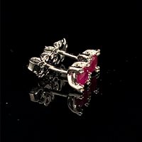 Earrings Cianfrone Gioielli Woman in Gold Rubino 0.75 Ct OROR-44-198 - OROR-44-198